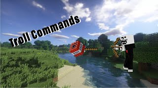 Top 3 Best Trolling Commands In Minecraft!