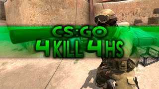 CS:GO USP-S 4 Kill 4 Headshot