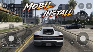 GTA 5 lite Mod Android Port Low Device Only APK + Obb - Offline Mobile İnstall - Full Setup 25 GB  screenshot 2