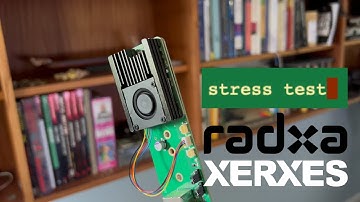Pushing the Radxa CM5 to Its Limits — Stress Test on the Xerxes Pi with stress-ng using Terminal!
