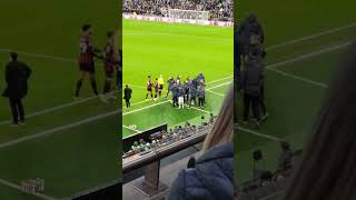 Tottenham And Bournemouth Coaches And Benches Clash Following Véliz Injury Spurs 3-1 Bournemouth