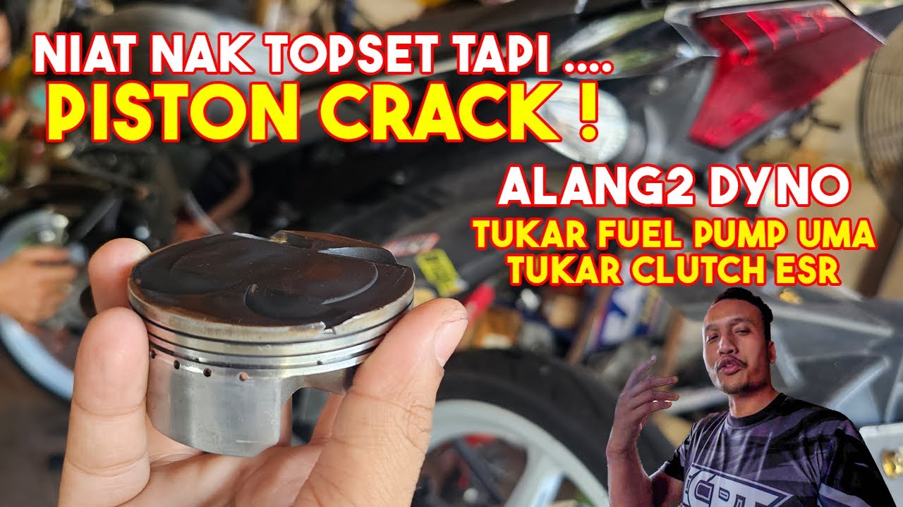Y15ZR SPEC 70MM PISTON SOPEK | TUKAR TERUS FUEL PUMP DAN CLUTCH CONVERT ESR | RAFIX MOTOR