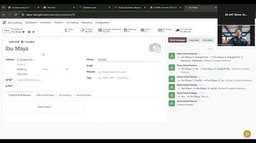 "Implementasi Odoo ERP – Studi Kasus DAPUR BAHAGIA  oleh Kelompok 2 [Danar-Dimas-Restu-Hanif-Zidan]
