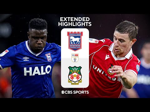 Ipswich Town vs. Wrexham: Extended Highlights | EFL Championship | CBS Sports Golazo