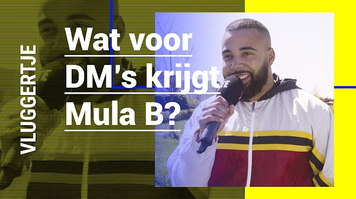 MULA B vertelt over de PERFECTE DATE en DM’S van YUNG FELIX | Vluggertje