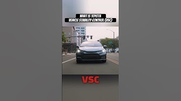 What is Vehicle Stability Control | VSC Helps Prevent Wheel Spin & Loss of Traction #vehiclesafety