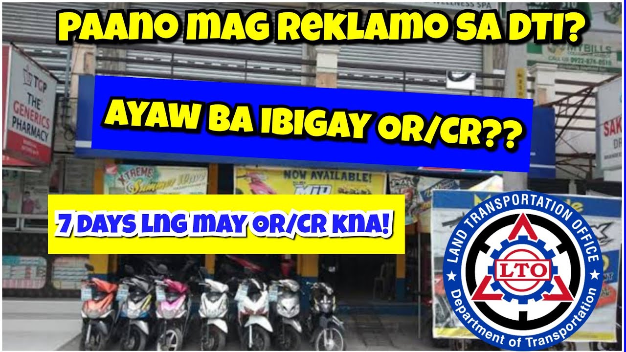 LTO : 7 DAYS DAPAT MAY OR/CR NA | DTI ANG SAGOT | NMAX 2021