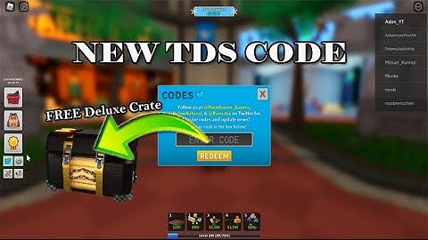 USE CODE "1BILLION" FOR ONE FREE DELUXE CRATE || TOWER DEFENSE SIMULATOR - ROBLOX