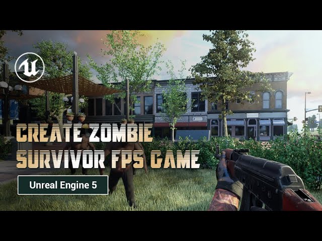 Unreal Engine 5 - crie jogo de FPS do sobrevivência zombies, Ivan Yosifov