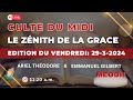 Zénith de la Grace: Culte du Midi et Méditation de la Parole de Dieu sur MEODH