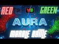 Red vs Green Marble Battle — Can They Break the AURA?