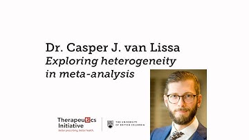 Dr. Caspar J. Van Lissa: Exploring heterogeneity in meta-analysis
