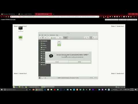 Using the Graphical User Interface & the Command Line Interface to Create Linux Files