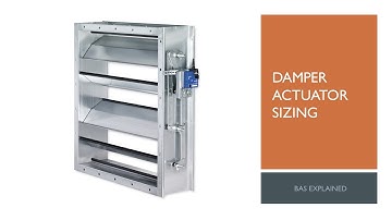 Damper Actuator Sizing