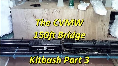 Boeville & Newtown, Episode 8-2023, CVMW Bridge Kitbash Part 3, March 10th, 2023