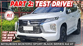 This Special Edition Pajero Sport Is Really Cool Mitsubishi Montero Sport Black Series Youtube