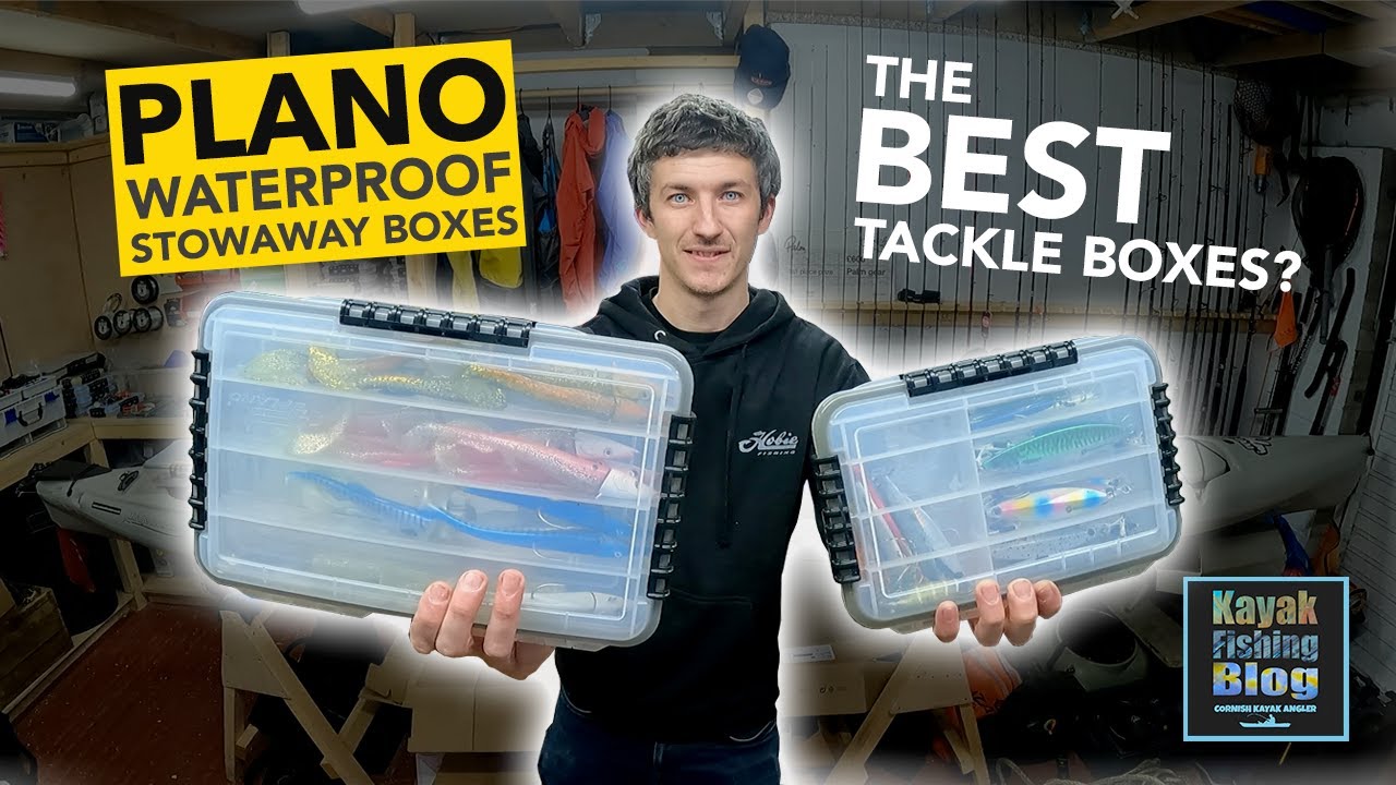 The BEST Fishing Tackle Boxes? Plano Waterproof Stowaway Boxes & What I  Store Inside Of Them 