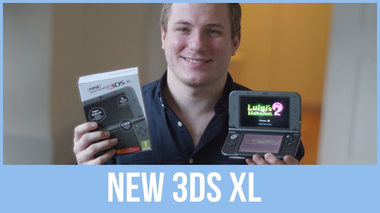 New Nintendo 3DS XL Unboxning og Anmeldelse YouTube