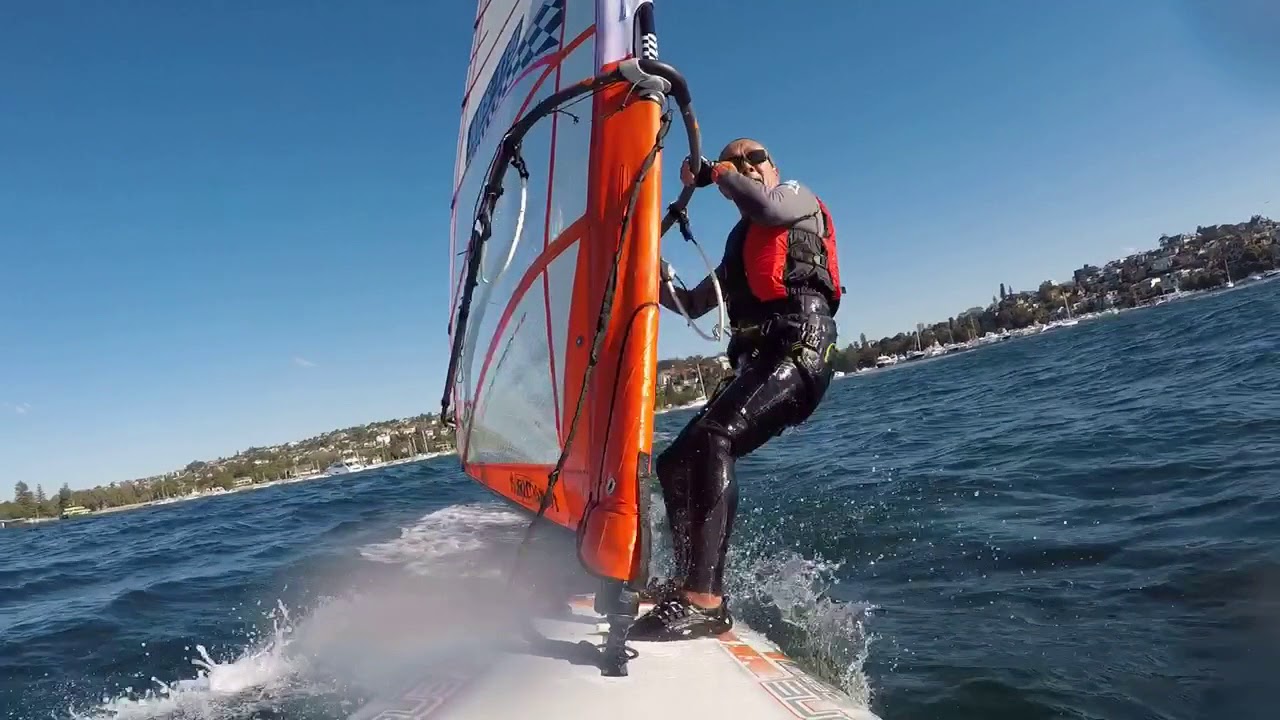 Windsurfing in Sydney Harbour YouTube