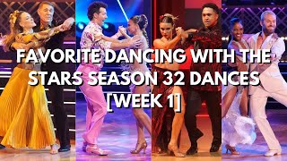 Favorite Dancing With the Stars Season 32 Dances [Week 1]