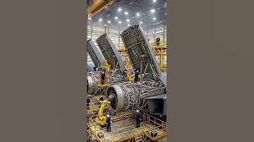Witness the incredible precision of modern #jetengine #aerospace #engineering #shorts #trending #fyp
