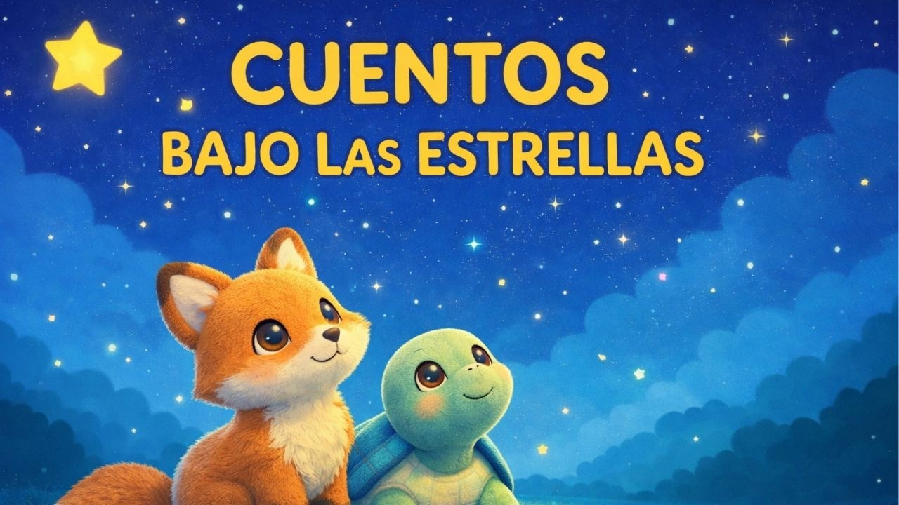 Cuentos Bajo las Estrellas 🌙 5 Cuentos para Dormir con Animales Relajantes.