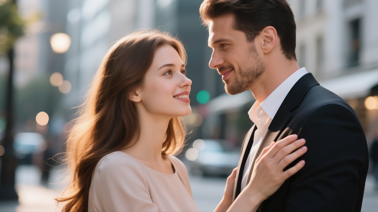 She Grabbed Stranger and Called Him Her Fiancé   The MILLIONAIRE Smiled and Changed Her Life Fore