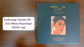 |Unboxing| Taemin 태민 - 2nd Album Repackage ‘MOVE-ing’