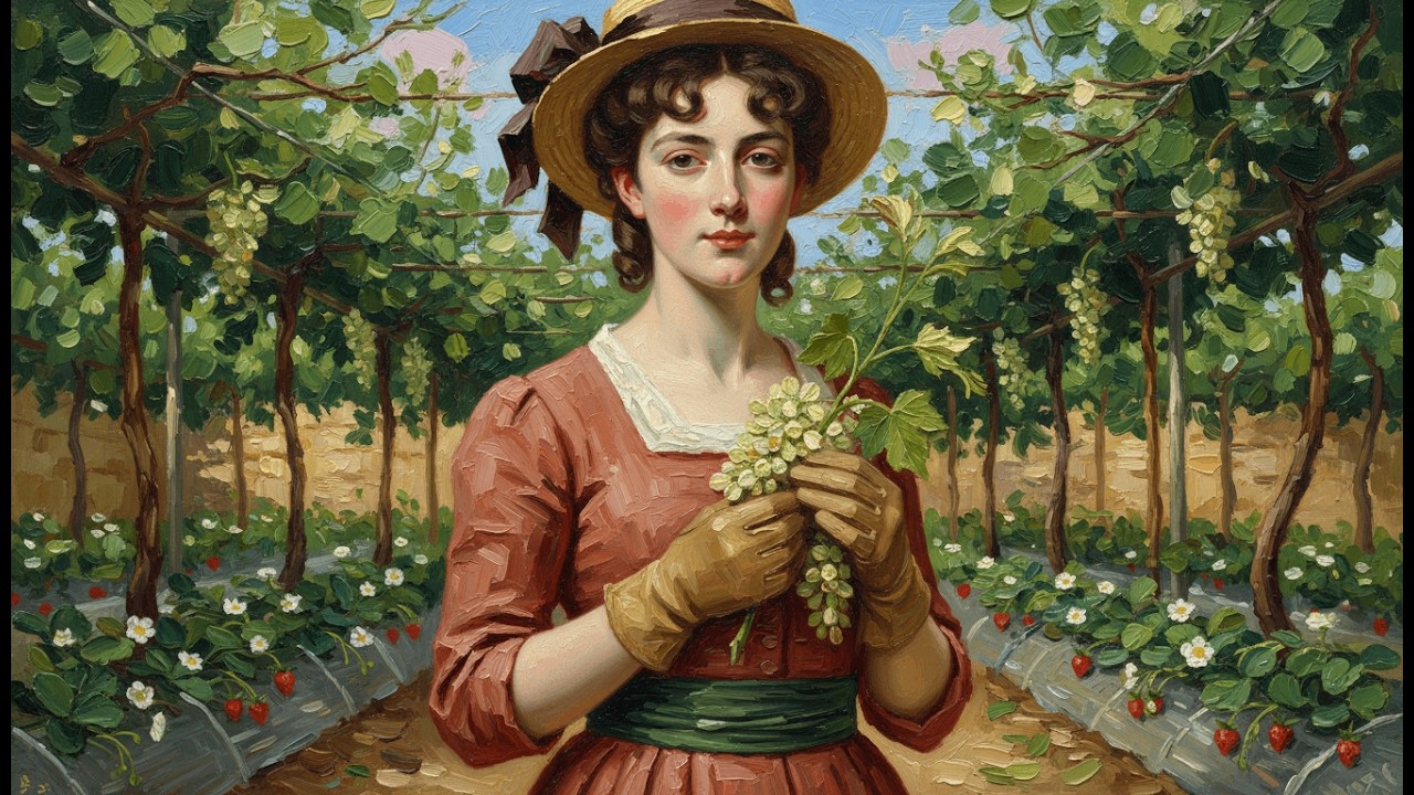 Spring in the Blooming Kitchen Garden | Visual Poems | Claude Monet