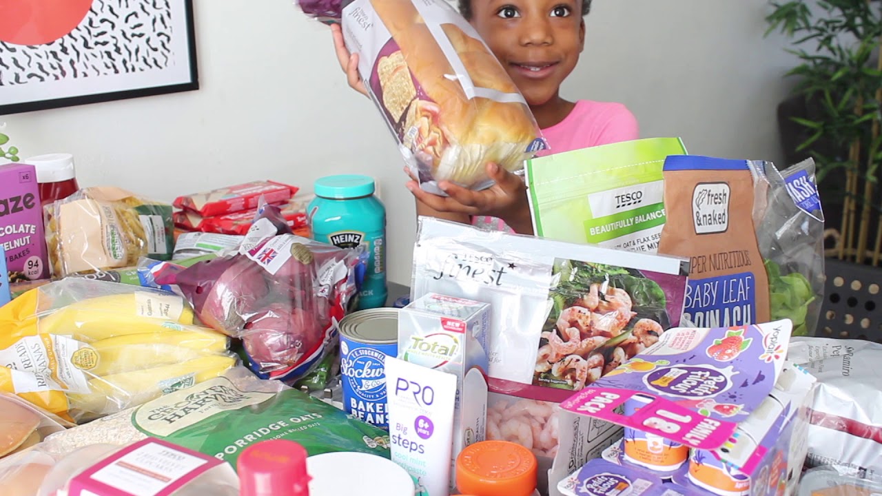 TESCO FOOD SHOP AND CLEANING PRODUCTS HAUL UK TESCO FOOD SHOP HAUL