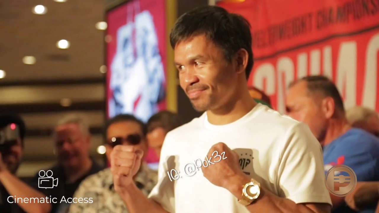 NEW Manny Pacquiao Grand Arrival in Las Vegas featuring Keith Thurman