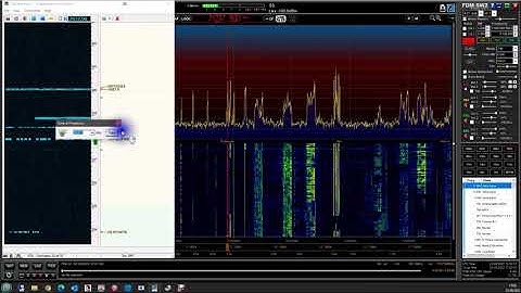 Elad FDM-SW2 with CW Skimmer Multi Decoder