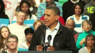 President Obama in Springfield, OH - Full Speech 11/2/2012