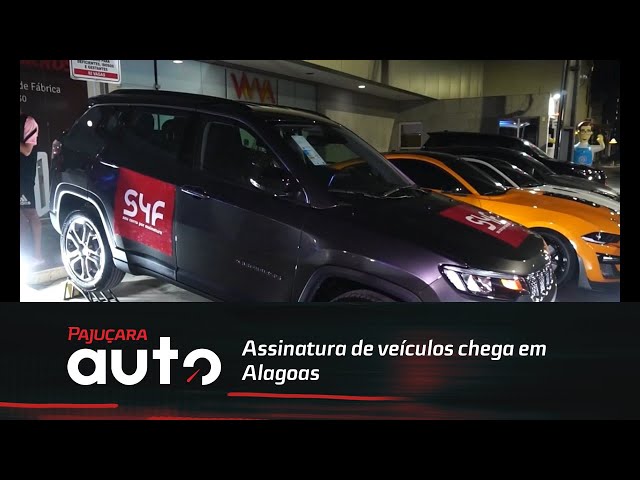 Assinatura de veículos chega em Alagoas