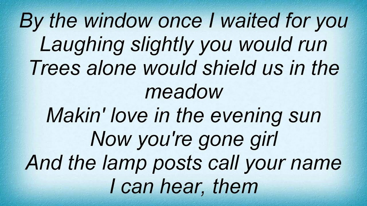 Blood, Sweat & Tears Sometimes In Winter Lyrics_1 YouTube