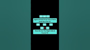 Binary Search in 30 Seconds! #algorithm