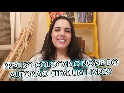 PRECISO COLOCAR O NOME DO AUTOR AO CITAR UM LIVRO? | REDAÇÃO ENEM