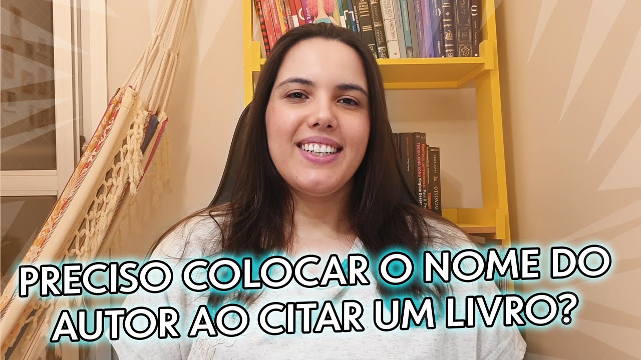 PRECISO COLOCAR O NOME DO AUTOR AO CITAR UM LIVRO? | REDAÇÃO ENEM