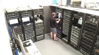 Hard Drive Data Wiping Timelapse