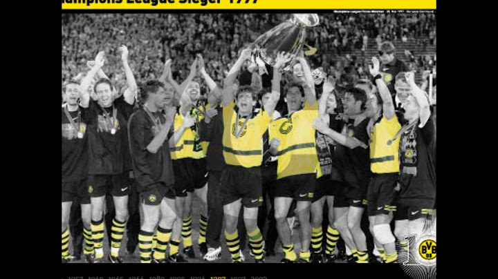 BVB - Wir spielen in der Champions Liga