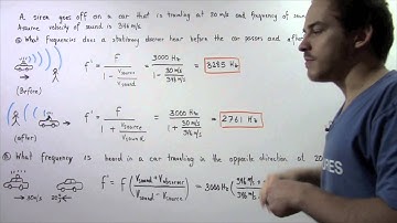 Doppler Effect Example # 2