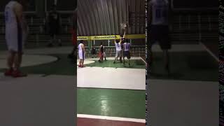 20180116 - Daddy Playing Basketball