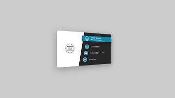 3D Business Card (HTML and CSS) / How to make a 3D Business card ( Part 1 )