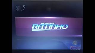 Vinheta de Intervalo: Programa do Ratinho - SBT (2010-2012.) | Original (Normal.) & Reverso