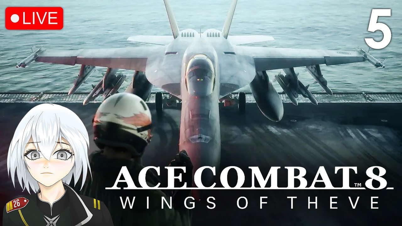 【ACE COMBAT 8: WINGS OF THEVE】 - Time To Fly #5 - Veteran Difficulty - 1440p60