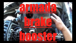 Brake Booster Replacement Nissan Armada Titan √ Fix it Angel
