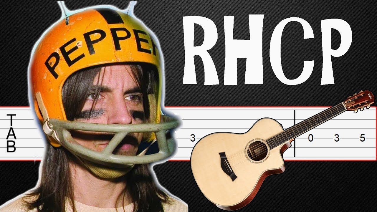My Friends Red Hot Chili Peppers Guitar Tutorial, Guitar Tabs, Guitar Lesson (+ Bass guitar