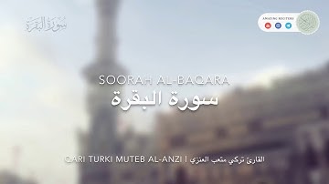 تلاوة من سورة البقرة || القارئ تركي متعب العنزي