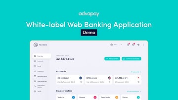 Demo of White-label Web Banking App | Core Banking Software | Core Banking Platform | Advapay