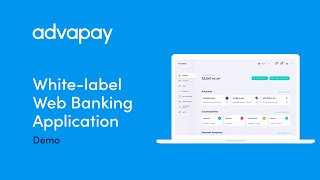 Demo of White-label Web Banking App | Core Banking Software | Core Banking Platform | Advapay screenshot 4